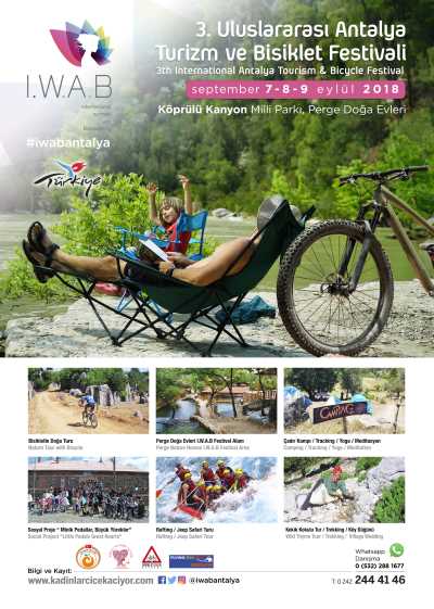 IWAB 3. Uluslararası Antalya Turizm ve Bisiklet Festivali